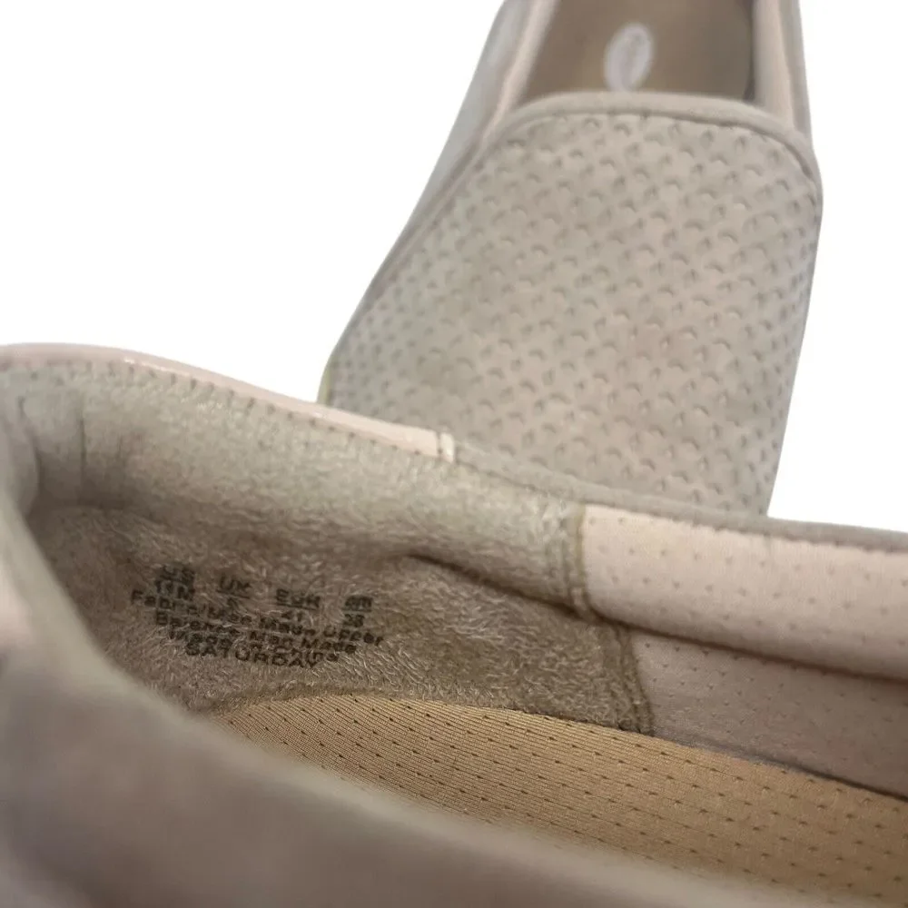 Dr Scholls Espadrilles Loafers Flats Womens 11M Light Pink Saturday Slip On Shoe